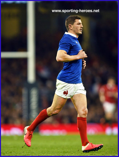 Anthony BOUTHIER - France - International Rugby Union Caps.