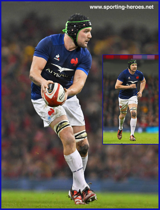 Francois CROS - International Rugby Union Caps. - France
