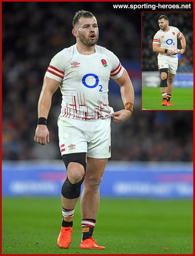 Luke COWAN-DICKIE - England - International Rugby Union Caps. 2020 -