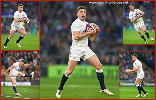 George FORD - England - International Rugby Union Caps. 2018 -
