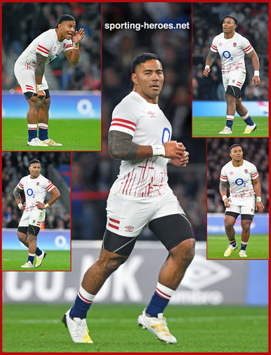 Manu TUILAGI - England - International Rugby Union Caps. 2018 -