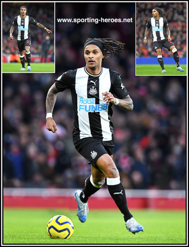 Valentino LAZARO - Newcastle United - League Appearances