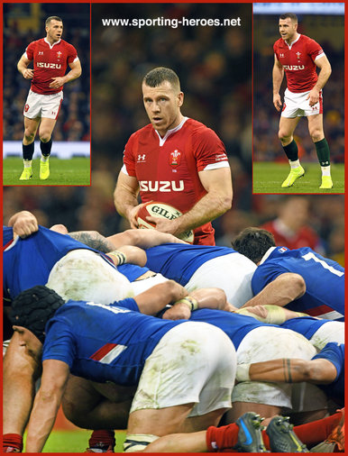 Gareth (1990) DAVIES - Wales - International Rugby Union Caps. 2020-