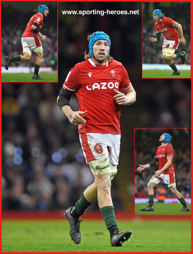 Justin TIPURIC - Wales - International Rugby Union Caps. 2020-2023