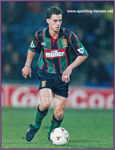 David FARRELL - Aston Villa  - League appearances.