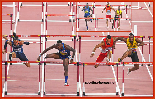 Orlando ORTEGA - 110mh bronze medal at 2019 World Championships.