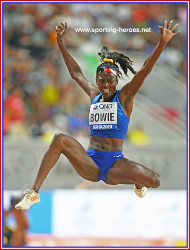 Tori BOWIE - U.S.A. - 4th. place at 2019 World Championships.