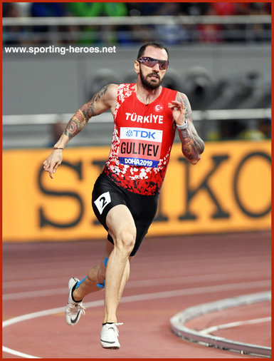 Ramil Guliyev - Turkey - Fifth in 200m at 2019 World Championships