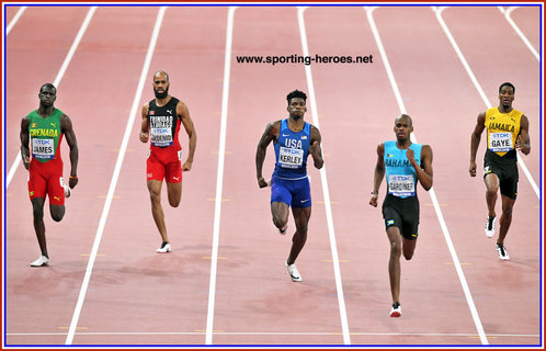 Fred KERLEY - U.S.A. - Bronze medal in 400m at 2019 World Championships.