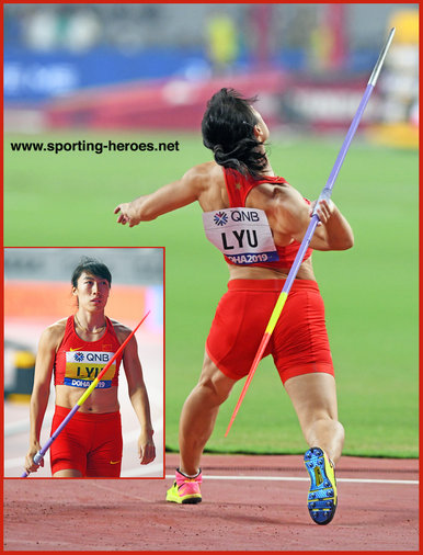 Lu HUIHUI - China - Javelin bronze medal at 2019 World Championships.