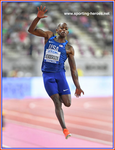 Jeff HENDERSON - U.S.A. - Long jump silver medal at 2019 World Championships