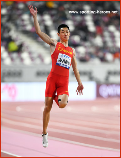 Wang JIANAN - China - 6th. at 2019 World Championships. Gold 2022.