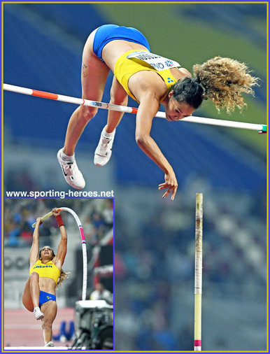 Angelica BENGTSSON - Sweden - Sixth at 2019 World Championships pole vault.