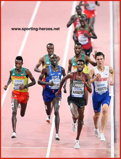 Mohammed AHMED - Canada - Bronze medal in 5000m at 2019 World Championships.