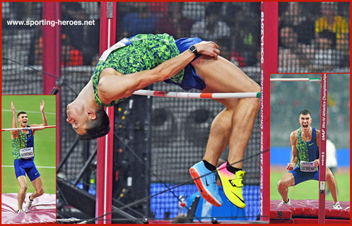 Mikhail AKIMENKO - Russia - High jump silver at 2019 World Championships.