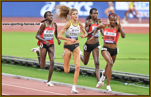 Lilian Kasait RENGERUK - Kenya - Fifth place at 2019 World Championships 5000m.