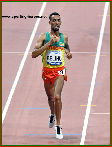 Andamlak BELIHU - Ethiopia - 5th. at 2019 World Championships