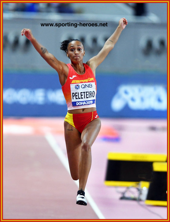 Ana PELETEIRO - 6th. in triple jump at 2019 World Championships. - Spain