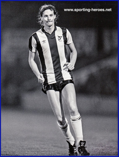 Stewart EVANS - West Bromwich Albion - League appearances.