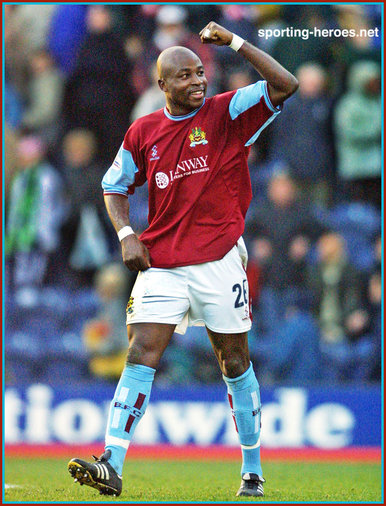 Arthur GNOHERE - Burnley FC - League appearances.