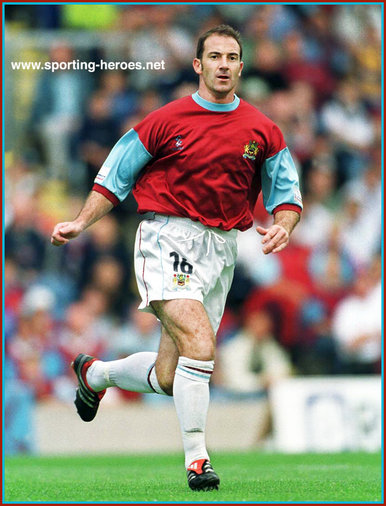 Phil Gray - Burnley FC - League appearances.