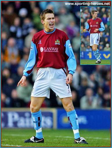 Gareth Taylor - Burnley FC - League appearances.