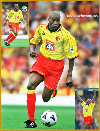 Michel NGONGE - Watford FC - League appearances.
