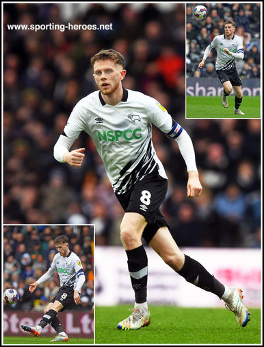 Max BIRD - Derby County - League Appearances