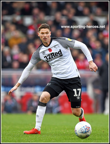 George EVANS - Derby County - League Appearances