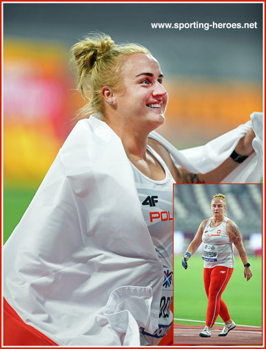 Joanna  FIODOROW - Poland - Hammer siver medal 2019 World Championships.