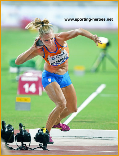 Nadine BROERSEN - Nederland - Sixth at 2019 World Championships.