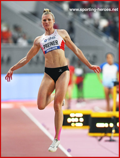 Verena PREINER - Austria - Bronze medal at Doha World Championships in 2019