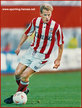 Toddy ORLYGSSON - Stoke City FC - League Appearances