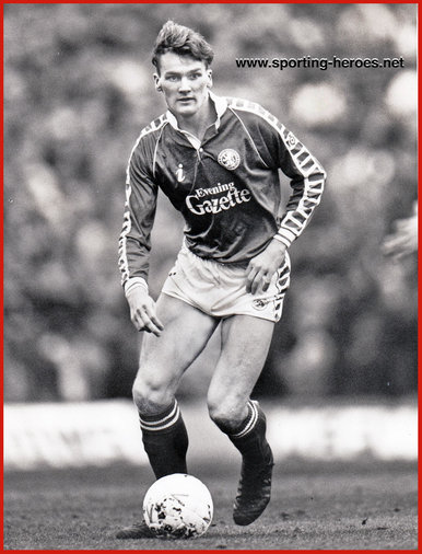 Nicky Mohan - Middlesbrough FC - League appearances.