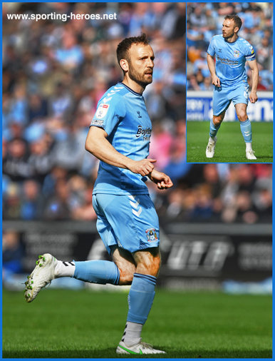 Liam KELLY - Coventry City - League Appearances