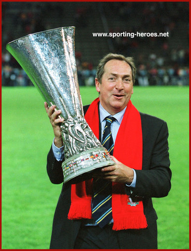 Gerard HOULLIER - Liverpool FC - 2001 UEFA Cup Victory for Manager