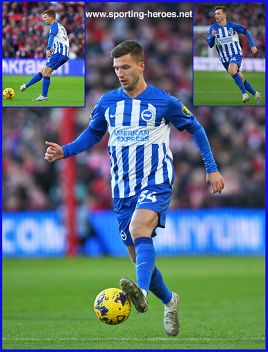 Joel VELTMAN - Brighton & Hove Albion - League Appearances