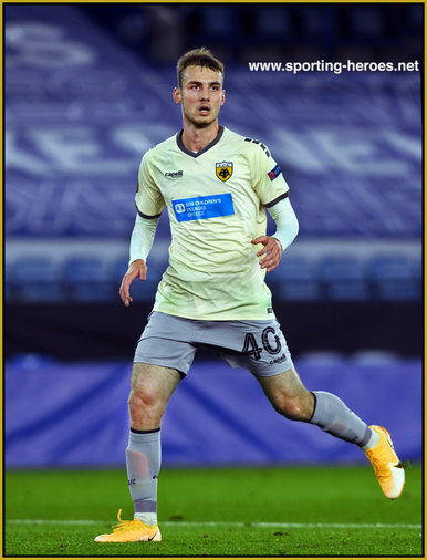 Mario MITAJ - AEK Athens - Europa League games 2020.