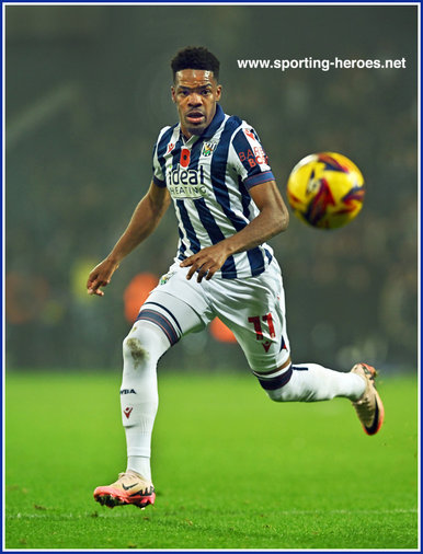 Grady DIANGANA - West Bromwich Albion - League Appearances