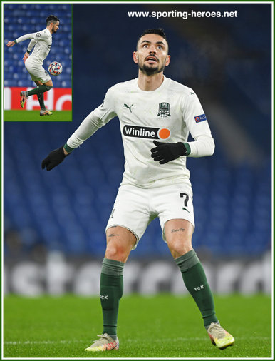 Remy CABELLA - Krasnodar - 2020-2021 Champions League games.