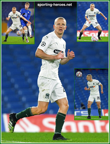 Igor SMOLNIKOV - Krasnodar - 2020-2021 Champions League games.