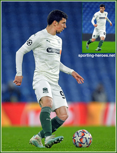 Magomed SULEYMANOV - Krasnodar - 2020-2021 Champions League games.