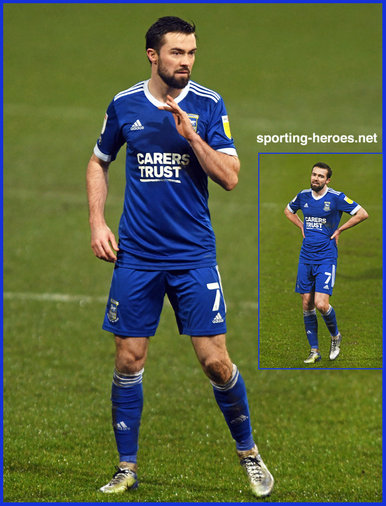 Gwion EDWARDS - Ipswich Town FC - League Appearances