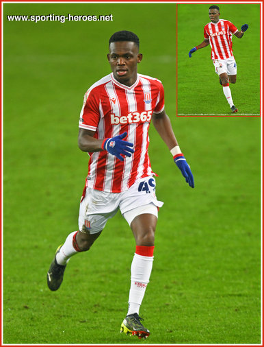 Rabbi MATONDO - Stoke City FC - League Appearances