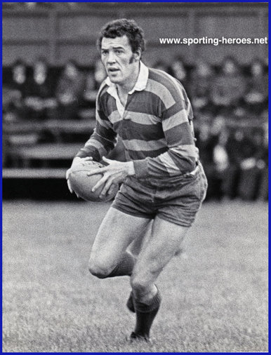 Alastair McHarg - Scotland - International Rugby Union Caps.