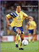 Martin DAHLIN - Sweden - International matches for Sweden.