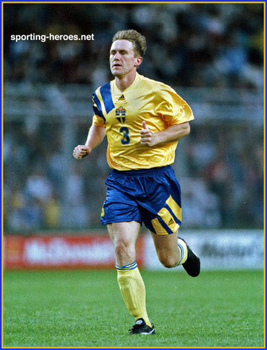 Jan ERIKSSON - Sweden - International matches for Sweden.