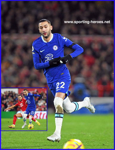 Hakim ZIYECH - Chelsea FC - Premier League Appearances