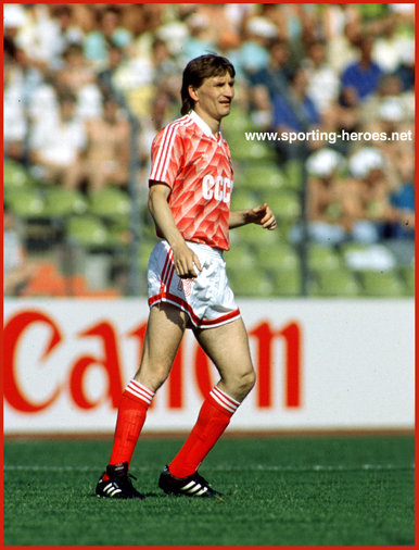 Sergey GOTSMANOV - Russia - 1988 European Football Championships.