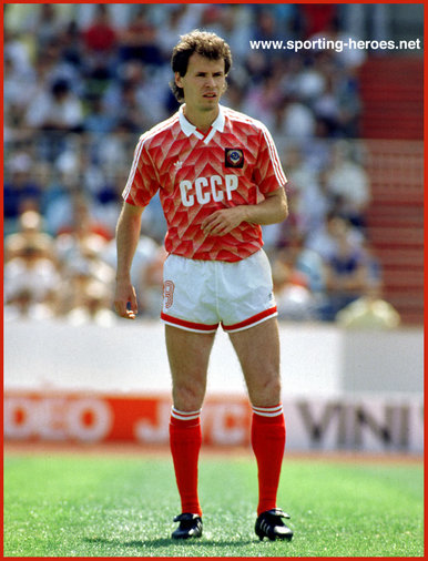 Gennadly LITOVCHENKO - Russia - 1988 European Football Championships.
